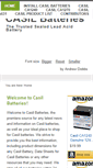 Mobile Screenshot of casilbatteries.com